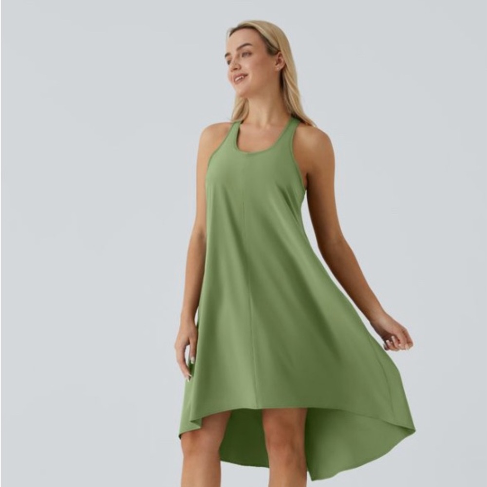 Halara Green Breezy dress